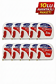 Yuenze 3m Şerit Metre Avantajlı Paket (10’lu)